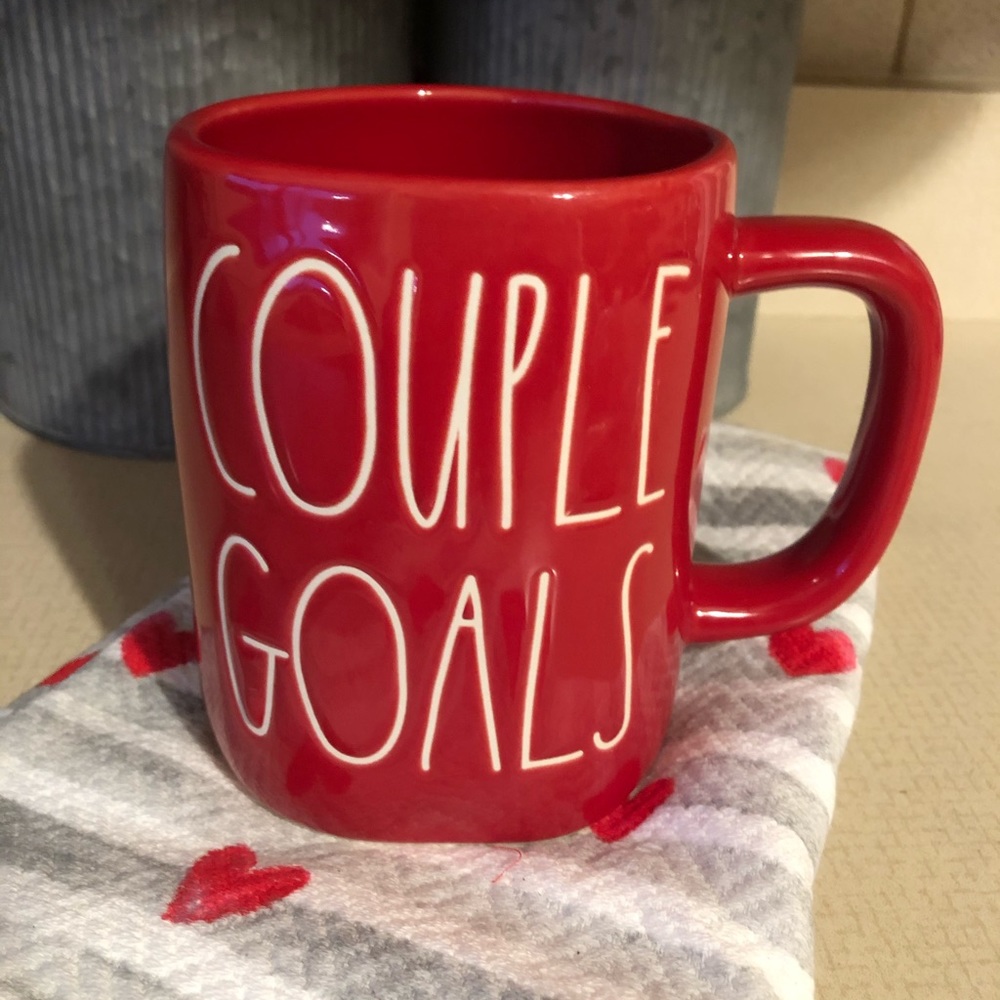 NEW Rae Dunn Valentines Day Clay Mug